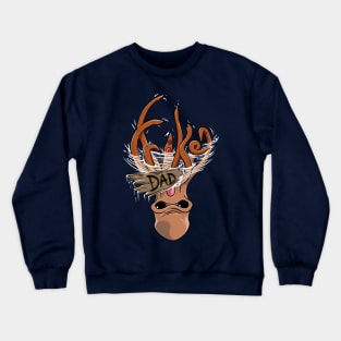 Kraken Dad Crewneck Sweatshirt